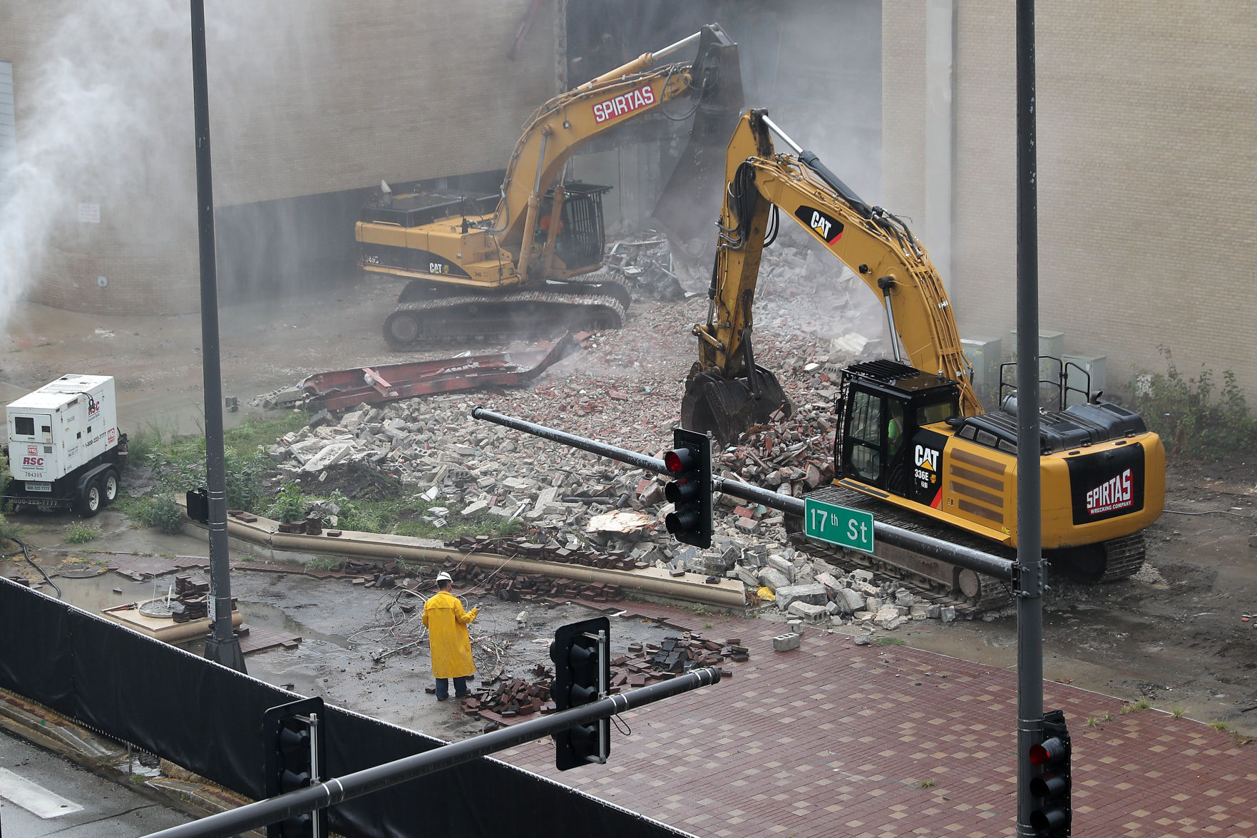 Civic Auditorium demolition